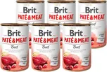 Brit Paté & Meat Beef 6 x 400 g