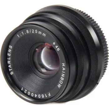 Objektiv Starblitz StarLens 25 mm f/1,8 E pro Sony E Mount černý