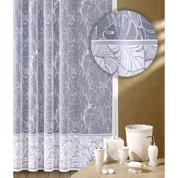 Záclona Záclona kusová Marta výška 200cm, šíře 400cm bílá