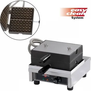 Vaflovač Vaflovač jednoduchý Krampouz WECAHC, Lutych 4x7, sklopný 90°, EasyClean