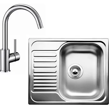 Nerezový dřez BLANCO Tipo 45 S Mini + Mida