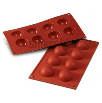 Forma na pečení Forma silikonová skup.8x Polokoule průměr 5 cm Sleva 15%