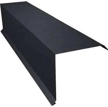 Zahradní domek Závětrná lišta PRECIT Big Stone pro trapézový plech 1000 mm 7024 grafitová šedá