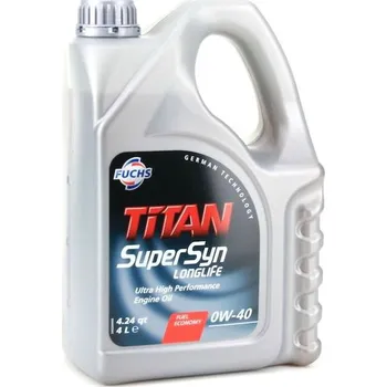 Motorový olej Fuchs Titan SuperSyn Longlife 0W-40 4L