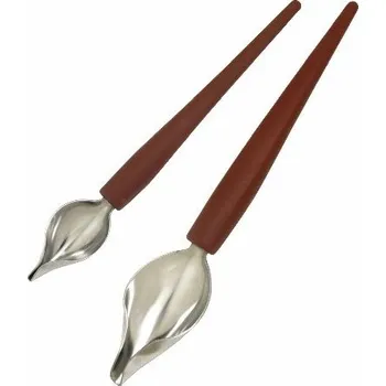 Příbor Kouzelná lžíce Déco Spoon sada 2 ks, silikonová hnědá rukojeť Sleva 80Kč