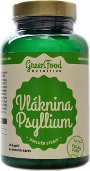 Přírodní produkt Green Food nutrition Vláknina psyllium 96 cps.