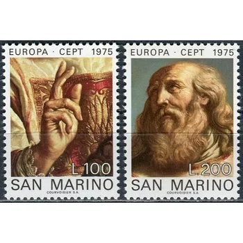 Poštovní známka (1975) MiNr. 1088 - 1089 ** - San Marino - Europa: Obrazy