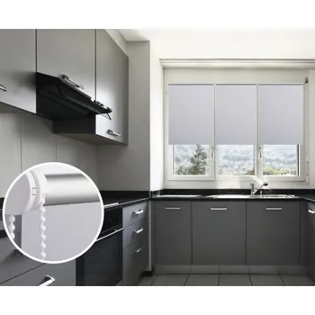 Roleta Roleta zatemňovací na okno, světle šedá Th 73x150cm