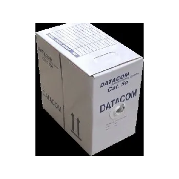 Počítač DATACOM UTP Cat5e PVC kabel 305m (lanko) žlutý