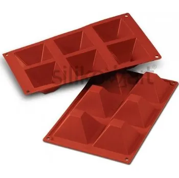 Forma na pečení Forma silikonová skup.6x Pyramida, 71x71 mm Sleva 15%