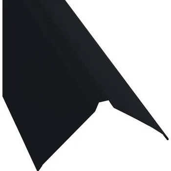 Zahradní domek Hřebenáč rovný PRECIT pro trapézový plech 1000 mm 9005 černá