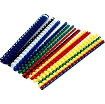 Vázací hřbet Hřbet pro kroužkovou vazbu 10 mm - žlutý