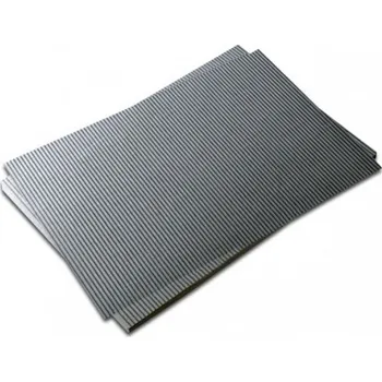 Karton Vlnitá lepenka A4 - matná stříbrná