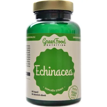 Přírodní produkt GreenFood-nutrition Echinacea 60 vegan cps.