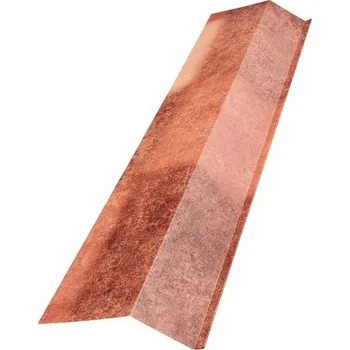 Zahradní stavba Závětrná lišta pro mansardy PRECIT Spanish Andalusia vnější 1000 mm hnědočervená