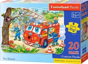 Puzzle Castorland Hasiči 20 dílků
