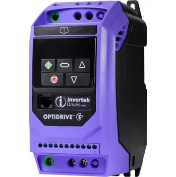 Frekvenční měnič měnič frekvence 0.37kW, INVERTEK typ ODE-3-120043-1F12-01, Single Phase (IP20, nahrazuje ODE-2-12037-1KB12-01)