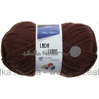 Vlnap Lada luxus 51022 tm. hnědá