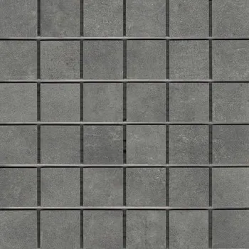 Dlažba imitace betonu Home Black Mozaika 30x30 cm