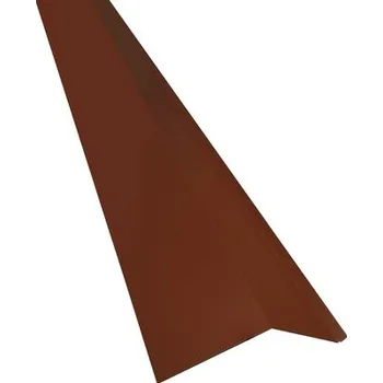 Zahradní stavba Závětrná lišta pro mansardy PRECIT vnější 1000 mm 3009 oxidovaná červená