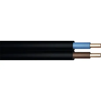 elektrický kabel Kabel CYKYLO-O 2Ax1,5 mm², černý, 10 m