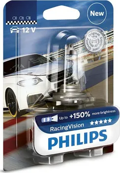 Autožárovka Philips RacingVision H4 12V 60/55W 12342RVB1