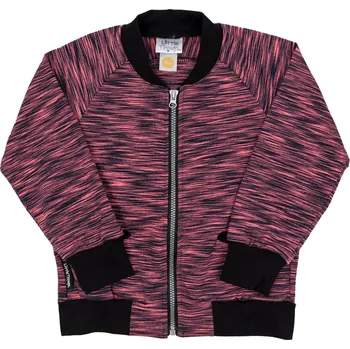 Dívčí mikina tmavě růžová mikina z termomelíru