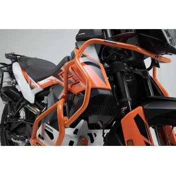 Rám pro motocykl KTM 790 Adventure / R (19-) - horní padací rámy oranžové, SW-Mot