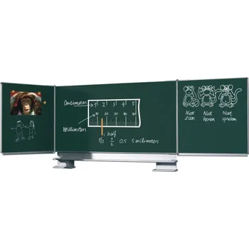 SV Křídlová tabule Triptych - zelená Velikost: 100x200 cm