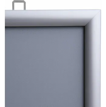 SDN Oboustranný klaprám 25 mm k zavěšení Velikost: A4, Roh: ostrý roh