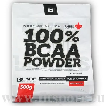 Aminokyselina BS Blade 100% BCAA 211 powder 500g pomeranč