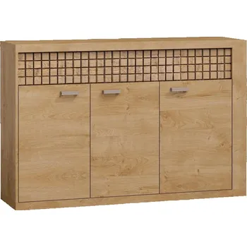 přebalovací pult a komoda Casarredo Komoda 3D2S NATURAL N8 dub ribbeck/kostka