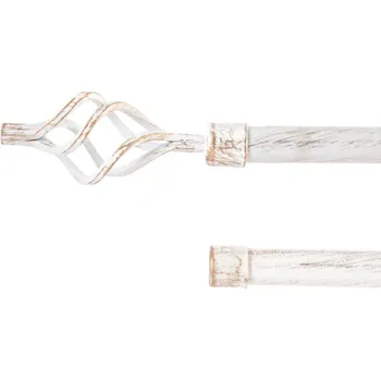 Garnýž Kovová konzole DUO "PINEAPPLE" 120-210cm