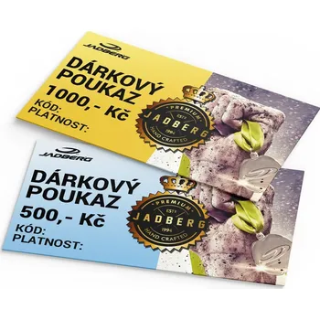 Dárková krabička Dárkový poukaz Jadberg: 1000,- Kč