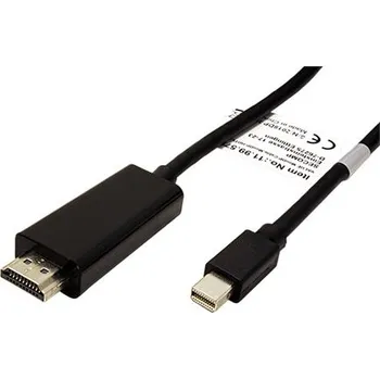 Video kabel Value DisplayPort-HDMI kabel, miniDP(M) -> HDMI M, 4K@30Hz, 4,5m - 11.99.5793