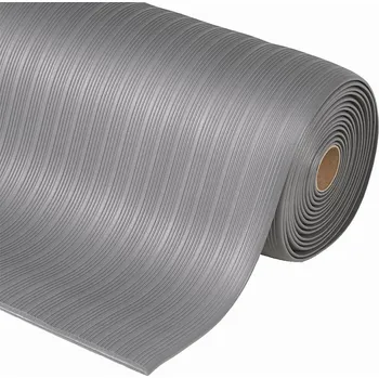 Rohožka Šedá protiúnavová průmyslová rohož Airug - 1830 x 91 x 0,94 cm