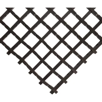 Rohožka Černá olejivzdorná průmyslová univerzální rohož - 500 x 90 x 1,2 cm