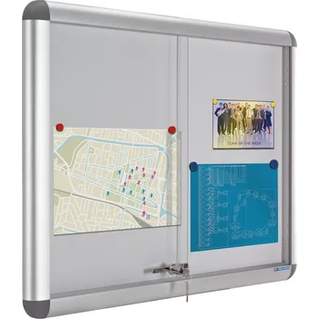 SV Interiérová vitrína Rondo - posuvné dveře - 60x108 cm - 10xA4