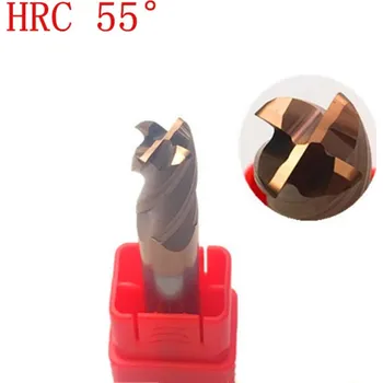 Příslušenství k frézce TK Fréza torická čtyřbřitá 55HRc D8 L20/60 Z4 R0,5