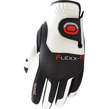 Golfové rukavice Zoom Grip dámská golfová rukavice, bílo/černo/červená levá (pro praváky), univerzální, bílo/černá