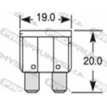 Autopojistky Pojistka nožová 5A
