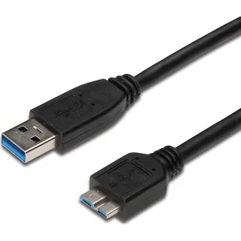 Kabel do PC PREMIUMCORD Kabel USB 3.0 A - Micro B 1m, propojovací (M/M)