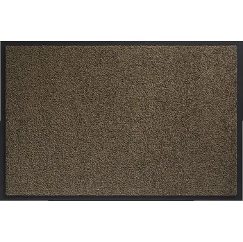 Rohožka Hnědá vnitřní vstupní čistící pratelná rohož Twister - 90 x 150 cm