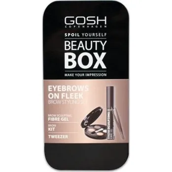 Kosmetická sada GOSH COPENHAGEN Gift Box Brow Styling Set dárkový set