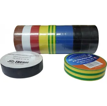 Lepicí páska Izolační páska PVC žluto-zelená 15mm x 10m elektrická pevnost minimálně: 40 kV/mm