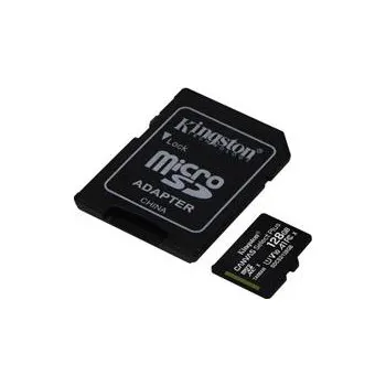 Paměťová karta KINGSTON 128GB microSDHC CANVAS Plus Memory Card 100MB/85MBs- UHS-I class 10 Gen 3