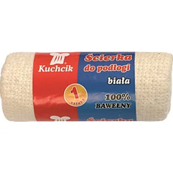 Utěrka bavlněná na podlahu bílá 50x60cm