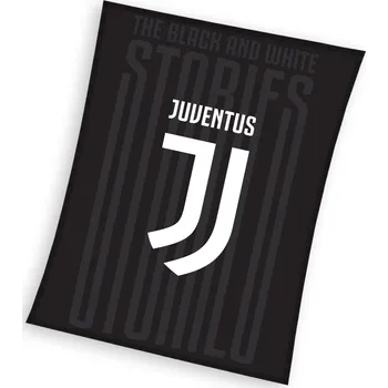 deka Carbotex JT173014 fotbalová deka 150 x 200 cm Juventus FC/Black