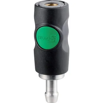 ESI07-9T bezpečnostní rychlospojka, trn na hadici 9mm (ABAC)