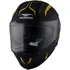 Helma na motorku Vemar Zephir Mark černá matná/šedá/žlutá fluo